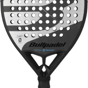 pala gris y negro de bullpadel