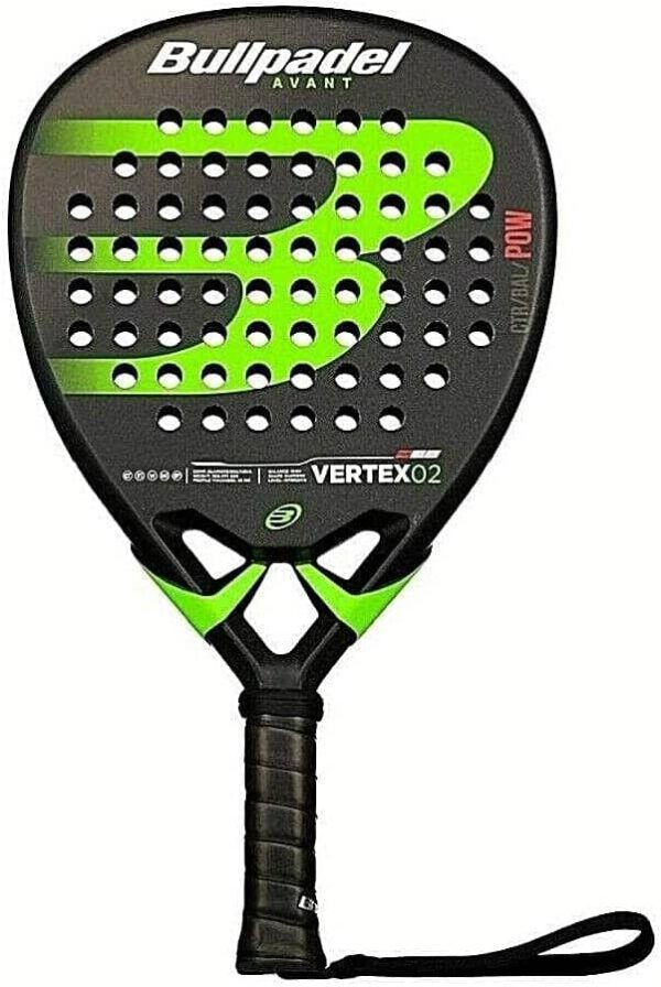 Vertex 02 avant negro y verde de bullpadel