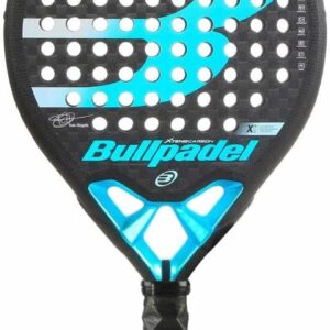 Vertex 02 proline de bullpadel negro y celeste